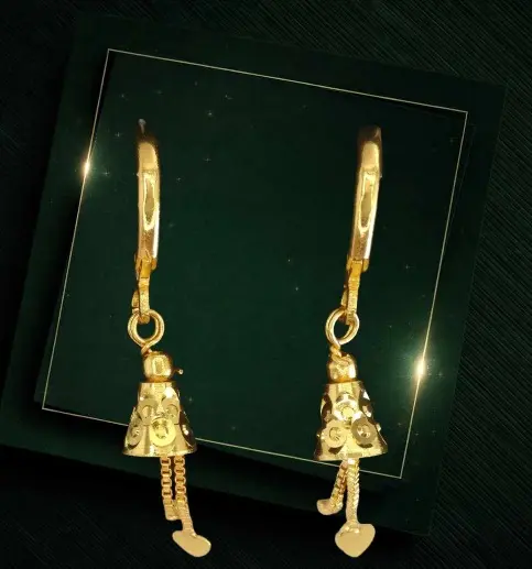 Stylish gold plated earring for women - Lorieyn jewellery