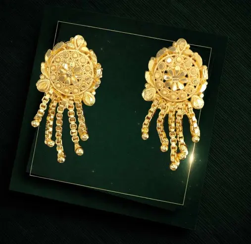 Stylish gold plated earring for women - Lorieyn jewellery