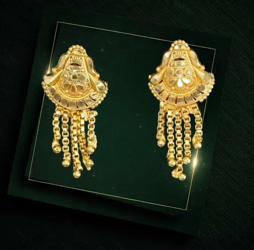 Stylish gold plated earring for women - Lorieyn jewellery