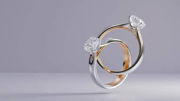 Model wearing jewellery Step 1
