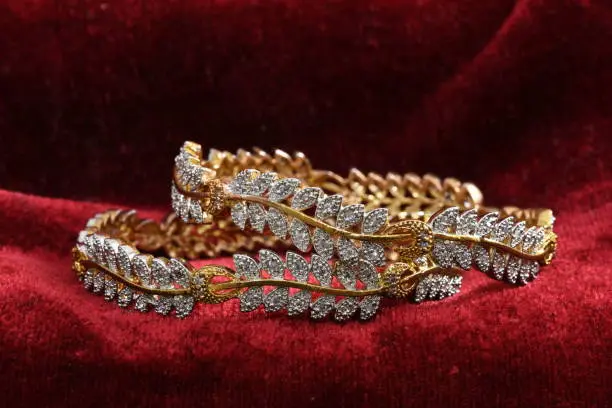 Model wearing jewellery Step 2