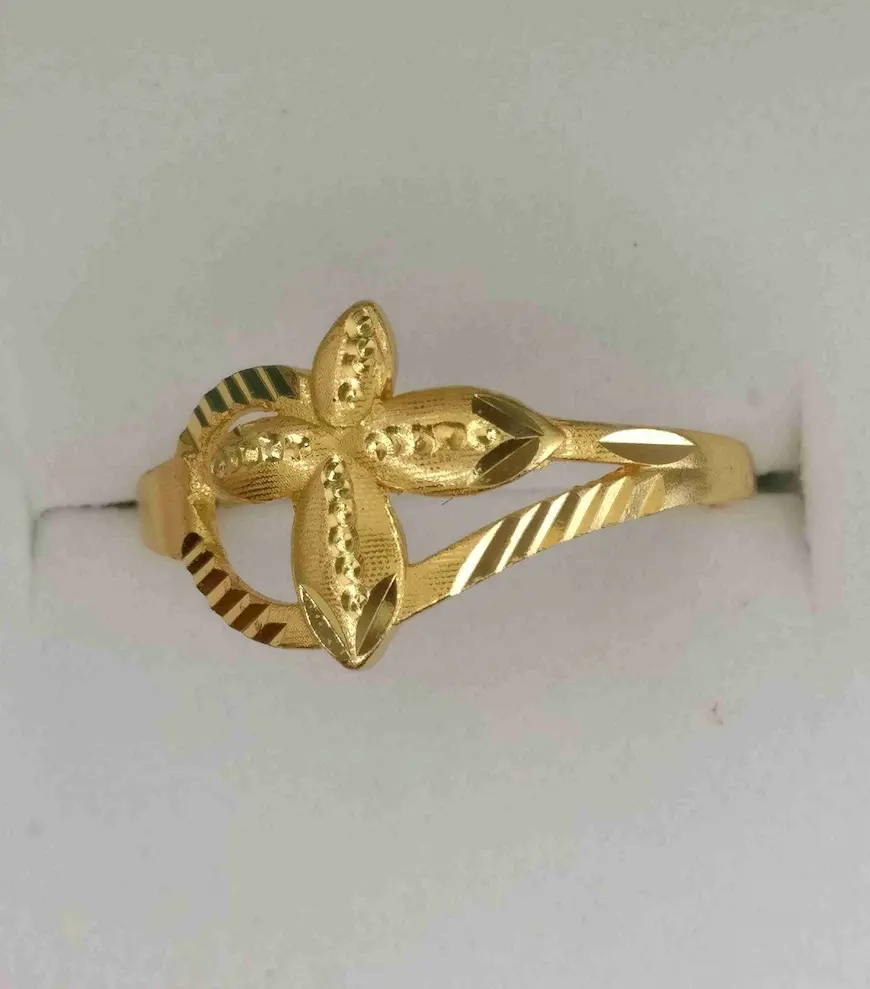 Stylish gold plated ring for women - Lorieyn jewellery