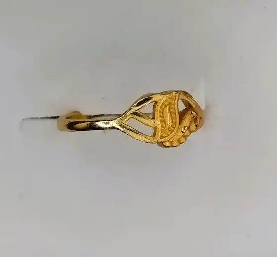 Stylish gold plated ring for women - Lorieyn jewellery