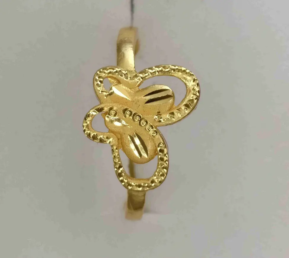 Stylish gold plated ring for women - Lorieyn jewellery