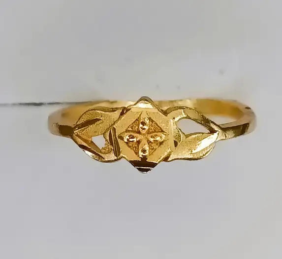 Stylish gold plated ring for women - Lorieyn jewellery