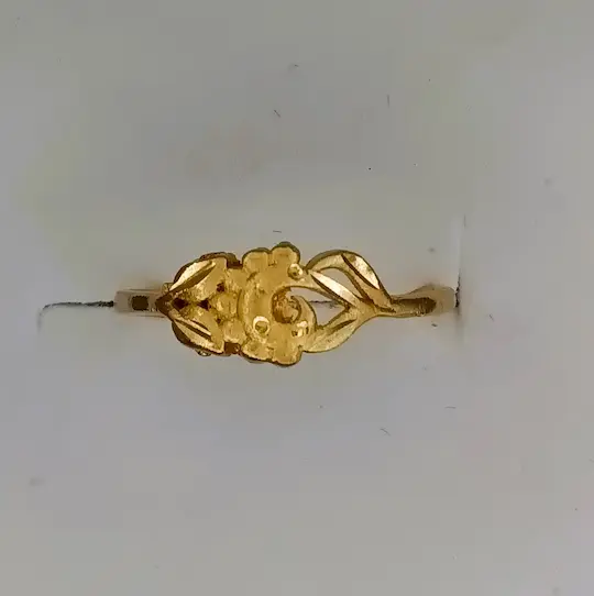 Stylish gold plated ring for women - Lorieyn jewellery